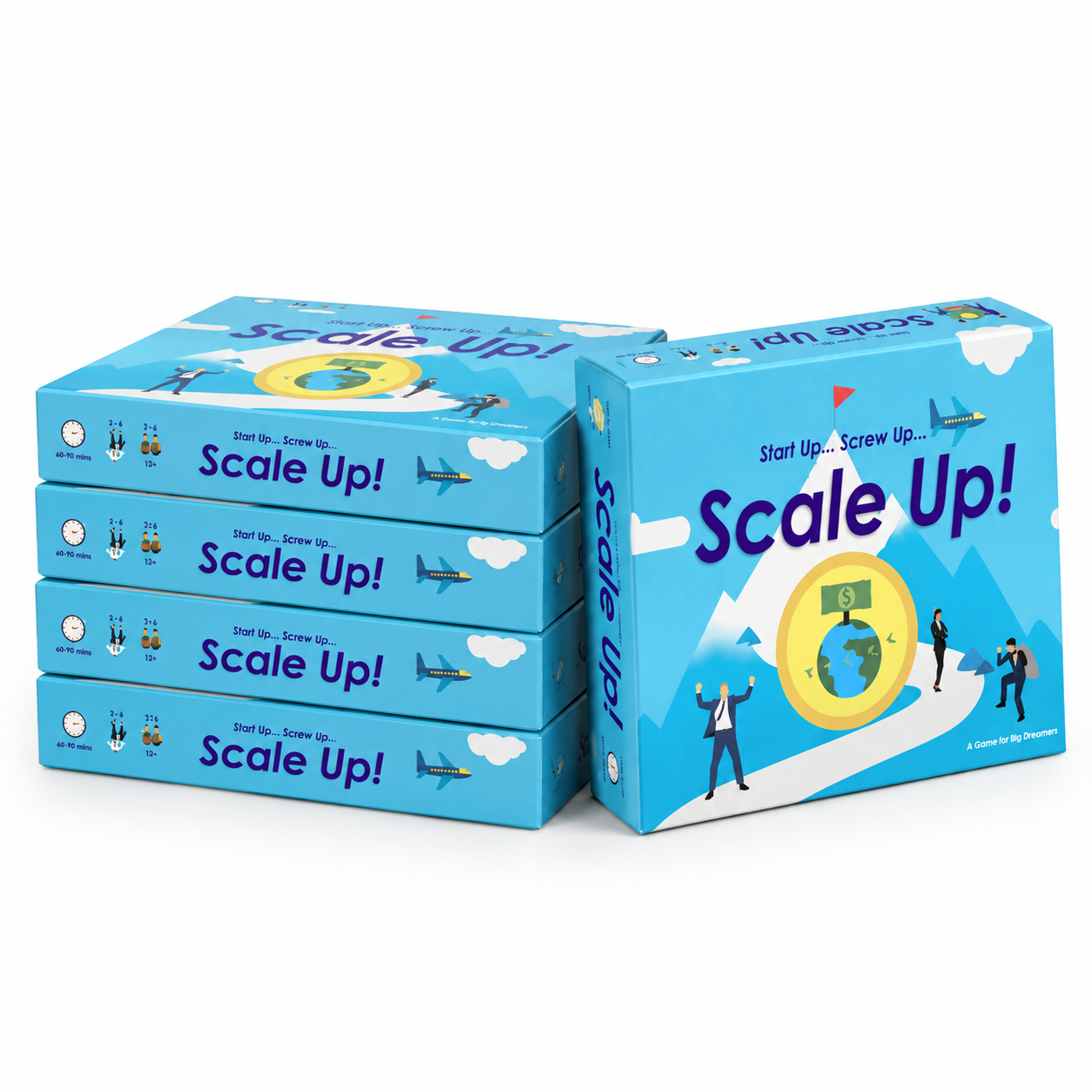 Scale Up! 5-pack, five board games