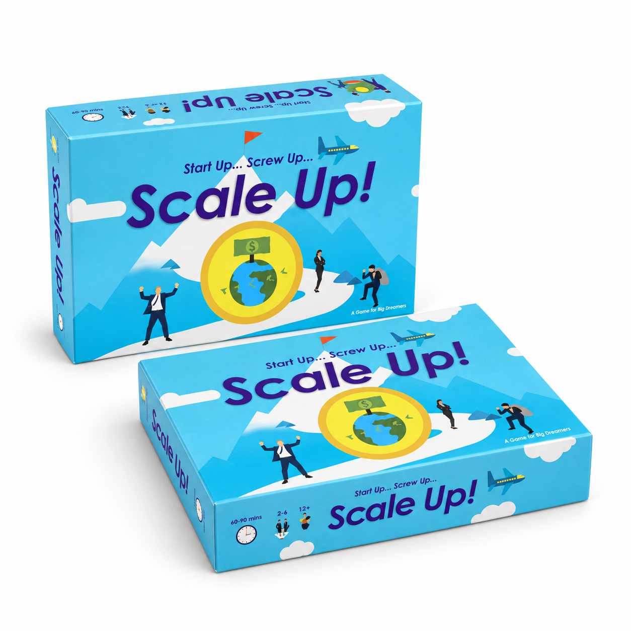 Scale Up! 2-pack, two board games